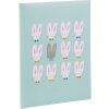 Goldbuch Detský denník Cute Bunnies Modrá 21x28 cm 44 ilustrovaných strán