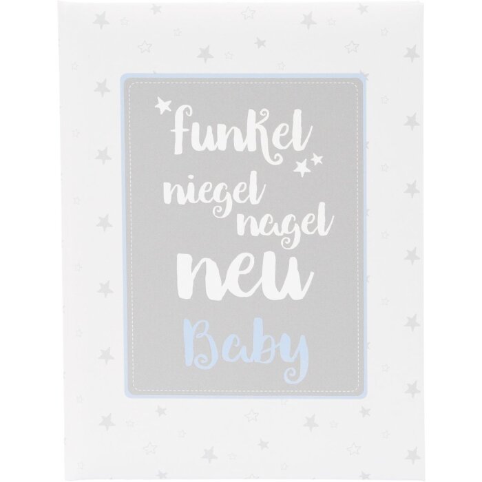Goldbuch detský denník funkel niegel nagel nový modrý 21x28 cm 44 strán