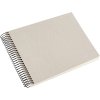 Goldbuch špirálový album Bella Vista sand grey 24x17 cm 40 bielych strán