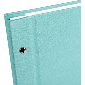 Goldbuch skrutkovací album Bella Vista aqua 30x25 cm 40 bielych strán