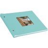 Goldbuch skrutkovací album Bella Vista aqua 30x25 cm 40 bielych strán