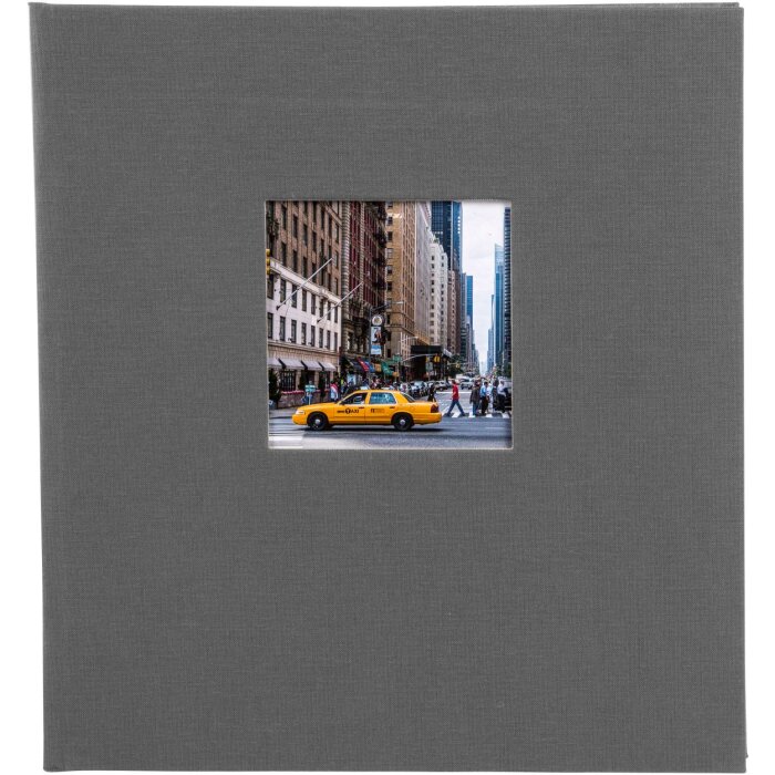 Goldbuch fotoalbum Bella Vista sivý 30x31 cm 60 čiernych strán