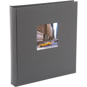 Goldbuch fotoalbum Bella Vista sivý 30x31 cm 60 čiernych strán