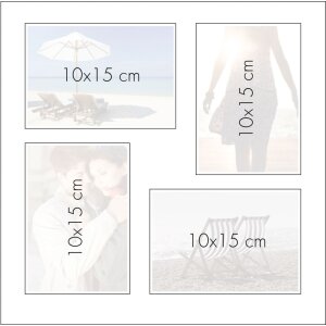 Goldbuch fotoalbum Bella Vista sivý 30x31 cm 60 čiernych strán