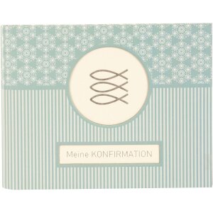 Potvrdzujúca fotokniha Mandala aquamarine