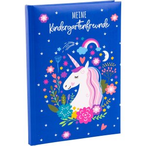 Goldbuch Friends Book A5 Unicorn Happiness 15x21 cm 88 ilustrovaných strán