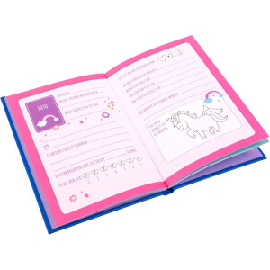 Goldbuch Friends Book A5 Unicorn Happiness 15x21 cm 88 ilustrovaných strán