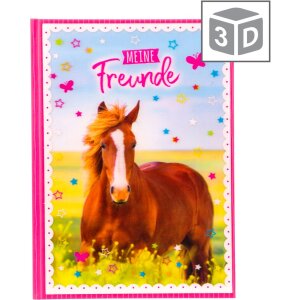 Goldbuch friends book A5 Pferdeliebe 15x21 cm 88...