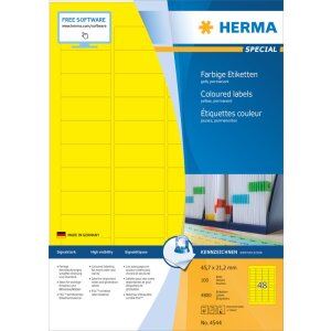 Farebné štítky Herma SPECIAL, A4,...
