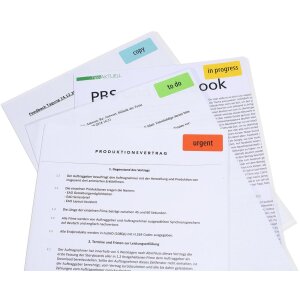 Farebné etikety Herma SPECIAL A4, 105 x 37 mm, zelený snímateľný matný papier