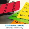 Farebné štítky Herma SPECIAL, A4, 105 x 42,3 mm, žlté, permanentné lepidlo