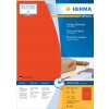 Farebné štítky Herma SPECIAL, A4, 105 x 42,3 mm, červené, permanentné lepidlo