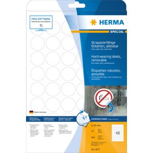 Herma SPECIAL Fóliové etikety odolné...