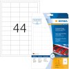 Herma SPECIAL Fóliové etikety odolné voči poveternostným vplyvom, A4, 48,3 x 25,4 mm, biele, extrémne silná priľnavosť, odnímateľné