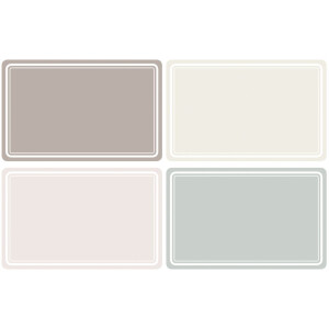 Etikety Herma HOME 52x82 mm sivohnedé, odnímateľné