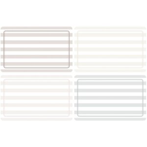 Etikety Herma HOME 52x82 mm sivohnedé, odnímateľné