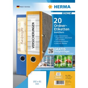 Herma HOME Odnímateľné štítky...
