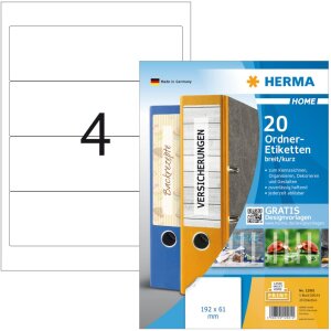 Herma HOME Odnímateľné štítky...