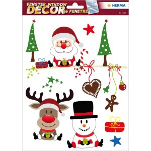 Herma DECOR okenný obrázok Vianočná...