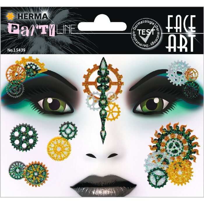 Herma FASHIONLine Face Art Nálepka Steampunk Marie