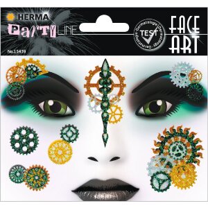 Herma FASHIONLine Face Art Nálepka Steampunk Marie