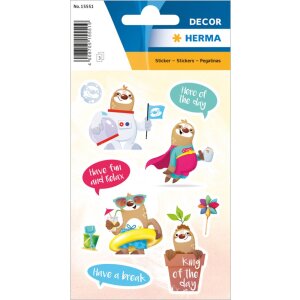 Herma DECOR Nálepka Kasimir - kráľ dňa
