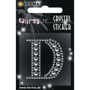 Herma FASHIONLine Crystal Nálepka "D";...