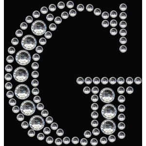 Herma FASHIONLine Crystal Nálepka "G";...