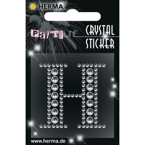 Herma FASHIONLine Crystal Nálepka "H";...