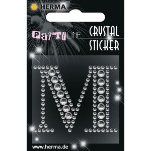 Herma FASHIONLine Crystal Nálepka "M";...