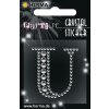 Herma FASHIONLine Crystal Nálepka "U"; "Herma Crystal Nálepka