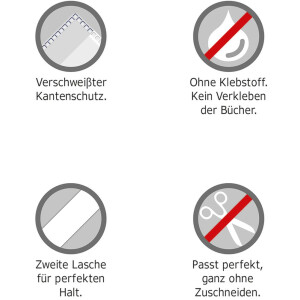 Herma HERMÄX chránič na knihy BASIC 260x540 mm