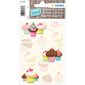 Herma DECOR Nálepka Cupcakes 3 listy 9...