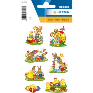Herma DECOR samolepky zajačik paráda,...