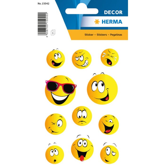 Herma DECOR Nálepka Happy Face