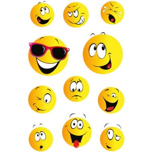 Herma DECOR Nálepka Happy Face