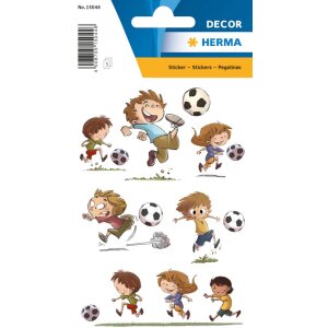 HERMA DECOR nálepky futbaloví priatelia