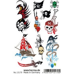 Herma FASHIONLine CLASSIC Farba na tetovanie Pirates