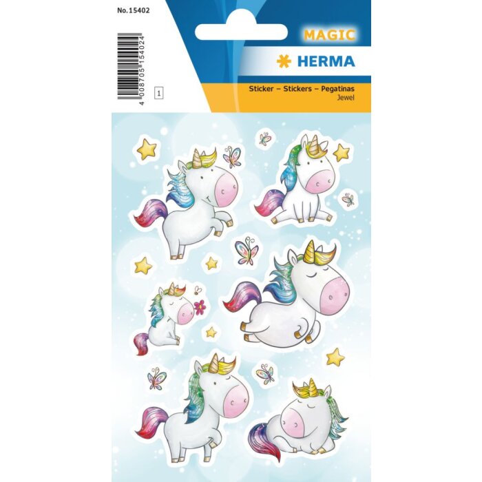 Herma MAGIC Nálepky Unicorn Stardust, Jewel