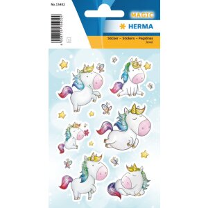 Herma MAGIC Nálepky Unicorn Stardust, Jewel