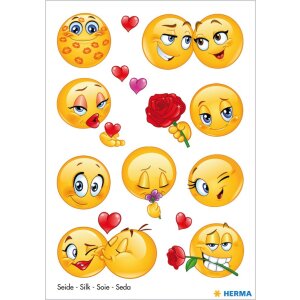 Herma MAGIC Nálepka Love Faces, hodváb