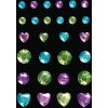 Herma FASHIONLine Glam Rocks Diamonds Mint & Light Blue