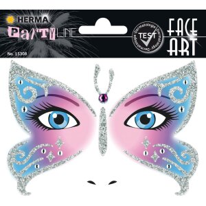 Herma FASHIONLine Face Art Nálepka Motýľ