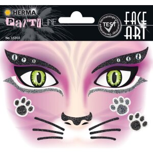 Herma FASHIONLine Face Art Nálepka Ružová...