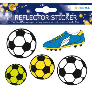 Herma reflexné nálepky futbal