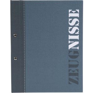 Priečinok na správy modrý A4