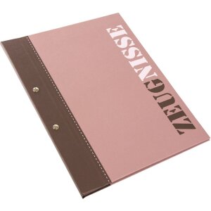 Priečinok na správy aubergine A4