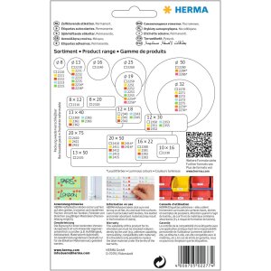 Uzatváracie etikety priehľadné Ø 32 mm okrúhla extrémne silná lepiaca fólia matná 240 ks.