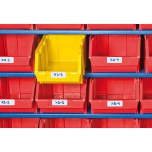 Viacúčelové etikety biele 34x67 mm papier matný 192 ks.