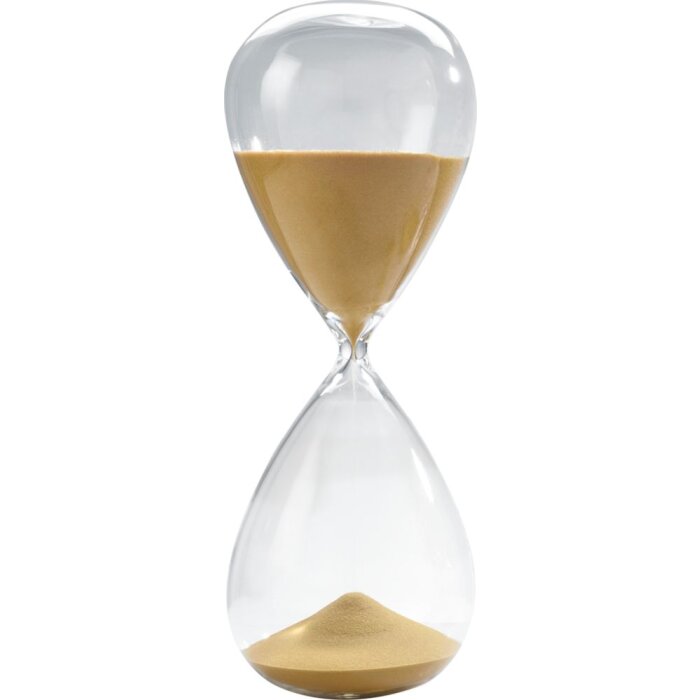 20BO1451 Mascagniho presýpacie hodiny 30 cm zlaté 60 minút